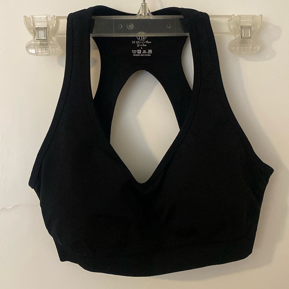 Til you collapse seamless sports bra